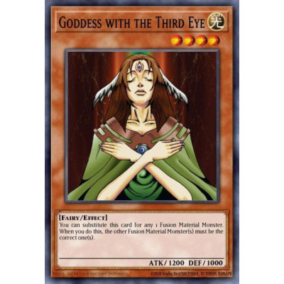 Goddess with the Third Eye - DB2-EN097 - 1st Edition