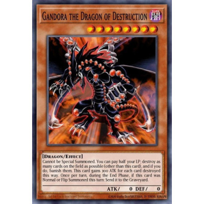 Gandora the Dragon of Destruction -- JUMP-EN028 -- Ultra Rare -- Limited   -  -Condicion: Near Mint
