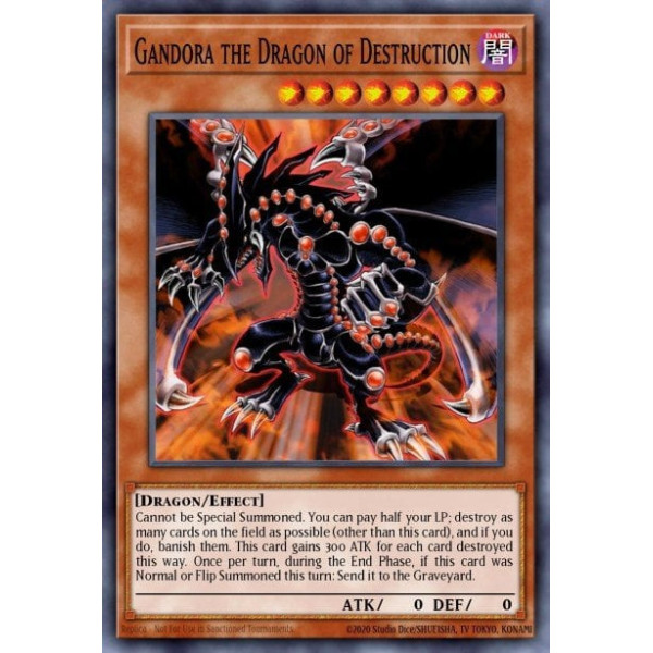 Gandora the Dragon of Destruction -- JUMP-EN028 -- Ultra Rare -- Limited   -  -Condicion: Near Mint
