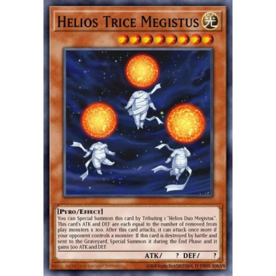 Helios Trice Megistus - LODT-EN095 - 1st Edition
