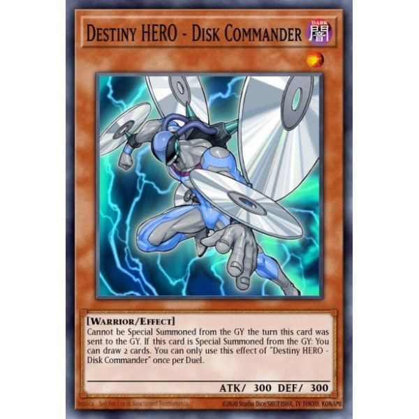 Destiny HERO - Disk Commander - WC07-EN003 - N/A