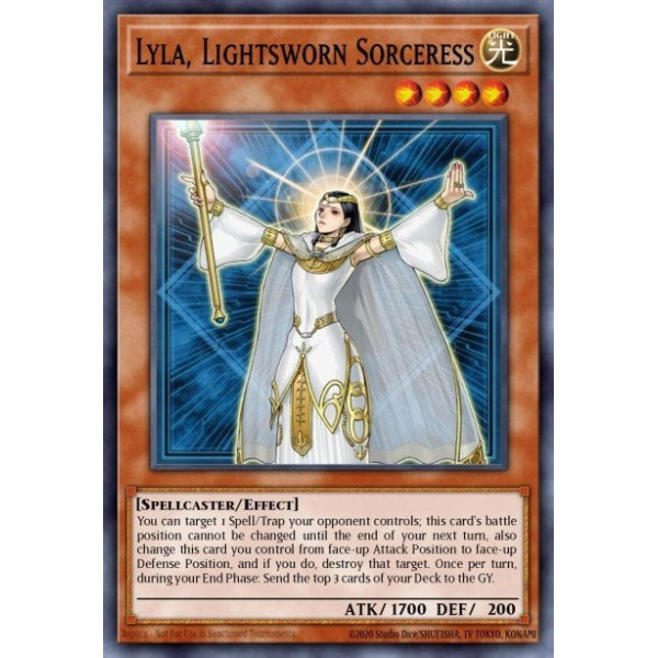 Lyla, Lightsworn Sorceress - LODT-EN019 - 1st Edition