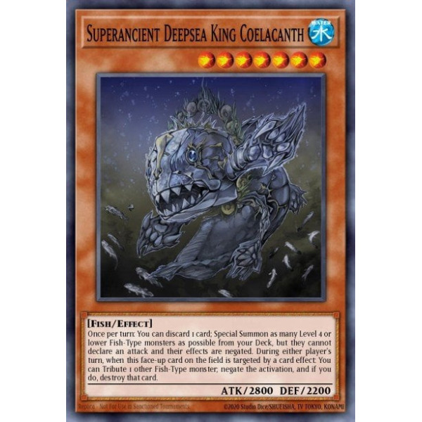 Superancient Deepsea King Coelacanth - PTDN-EN034 - unlimited