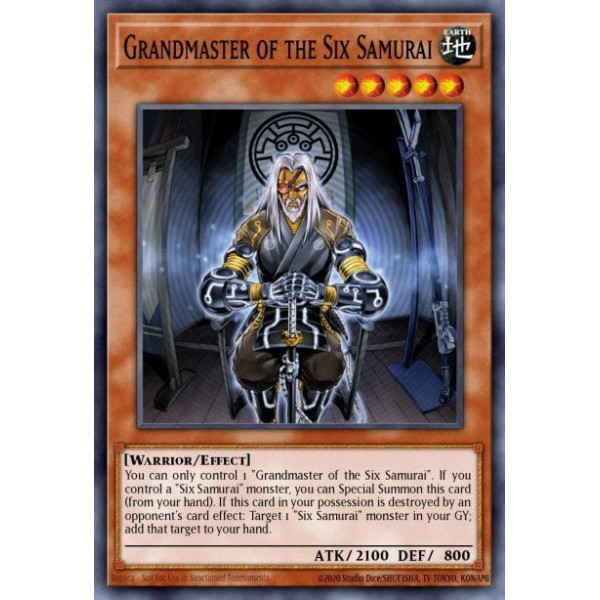 Grandmaster of the Six Samurai - DT06-EN057 - DUEL TER