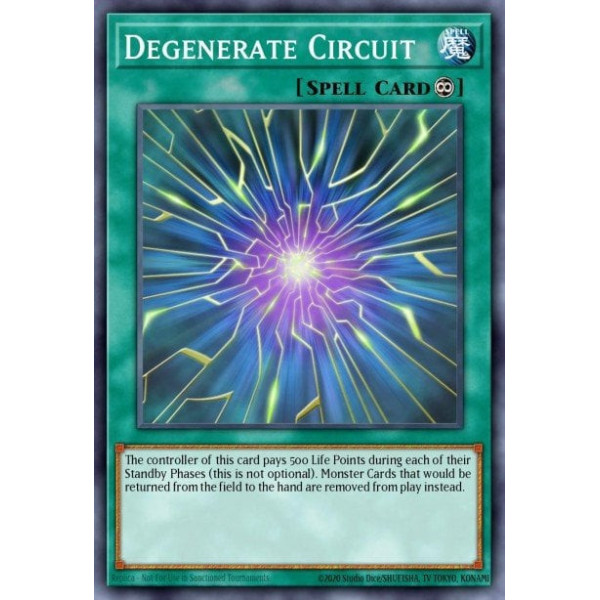 Degenerate Circuit - CDIP-EN047 - 1st Edition