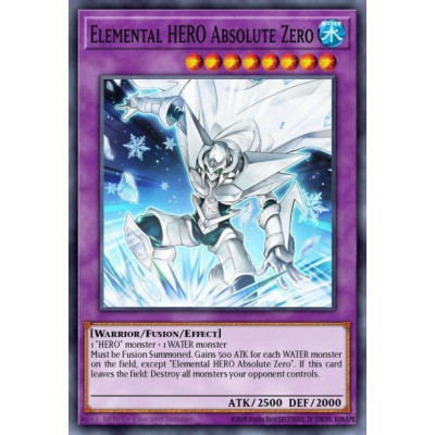 Elemental HERO Absolute Zero - YG04-EN001 - limited