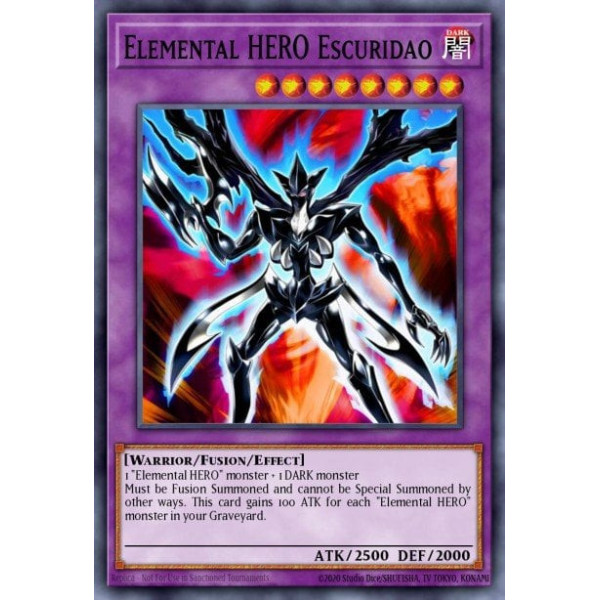 Elemental HERO Escuridao - YG09-EN001 - limited