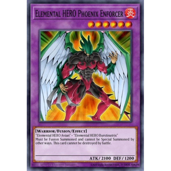Elemental HERO Phoenix Enforcer - EOJ-EN032 - unlimited