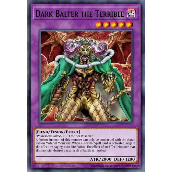 Dark Balter the Terrible - HL03-EN007 - unlimited