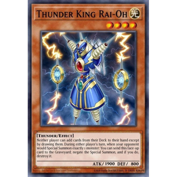 Thunder King Rai-Oh - YG02-EN001 - limited