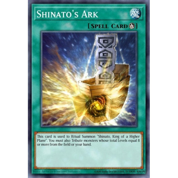 Shinato's Ark - DR1-EN191 - unlimited