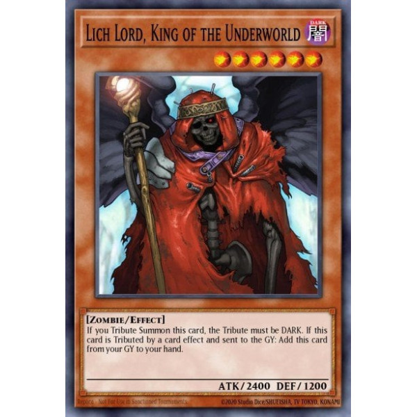 Lich Lord, King of the Underworld - FOTB-EN062 - unlimited