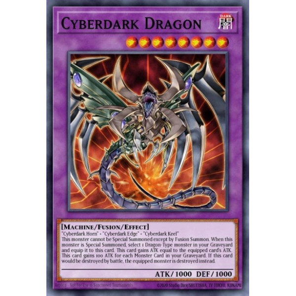 Cyberdark Dragon - DP04-EN014 - unlimited