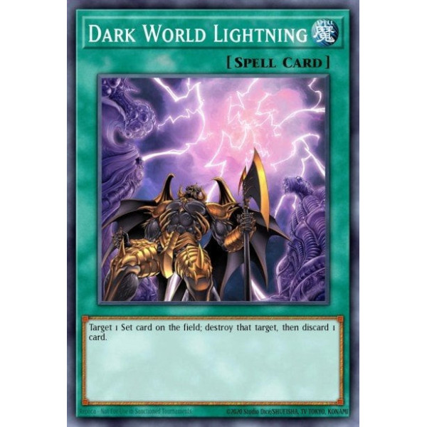 Dark World Lightning - CP03-EN005 - unlimited