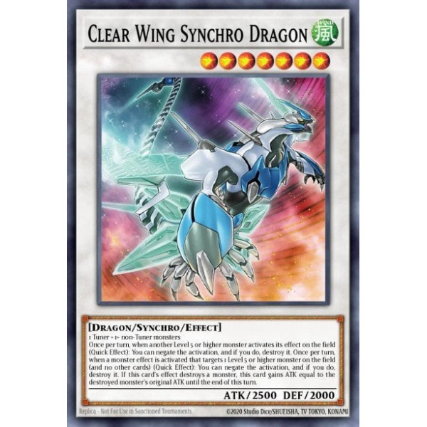Clear Wing Synchro Dragon - CROS-EN046 - unlimited