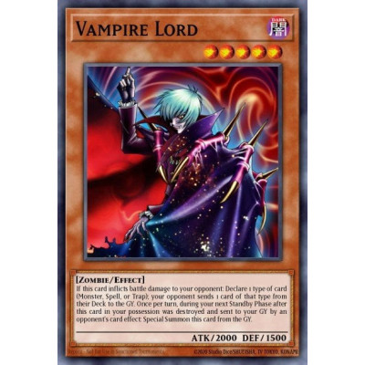 Vampire Lord - DCR-000 - 1st Edition