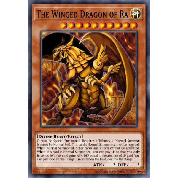 The Winged Dragon of Ra - LED7-EN000 - 1st Edition