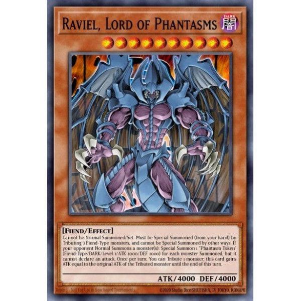 Raviel, Lord of Phantasms - LC02-EN003 - limited