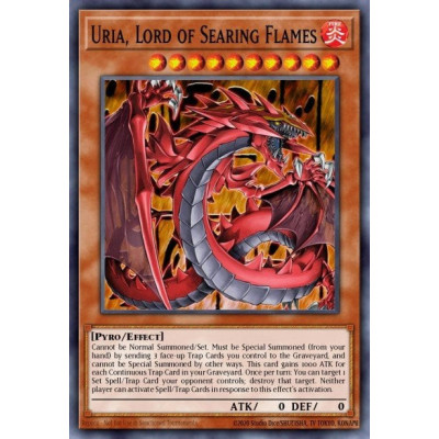 Uria, Lord of Searing Flames - LC02-EN001 - limited
