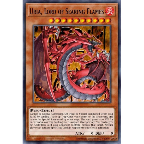 Uria, Lord of Searing Flames - LC02-EN001 - limited