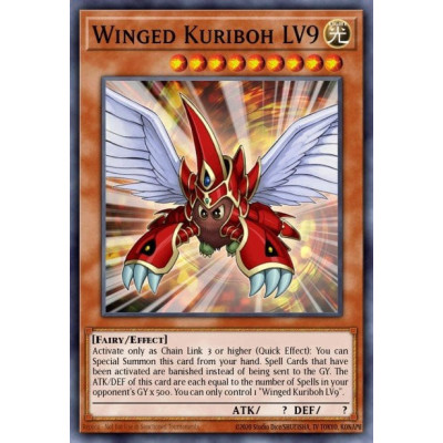Winged Kuriboh LV9 - LCGX-EN043 - 1st Edition