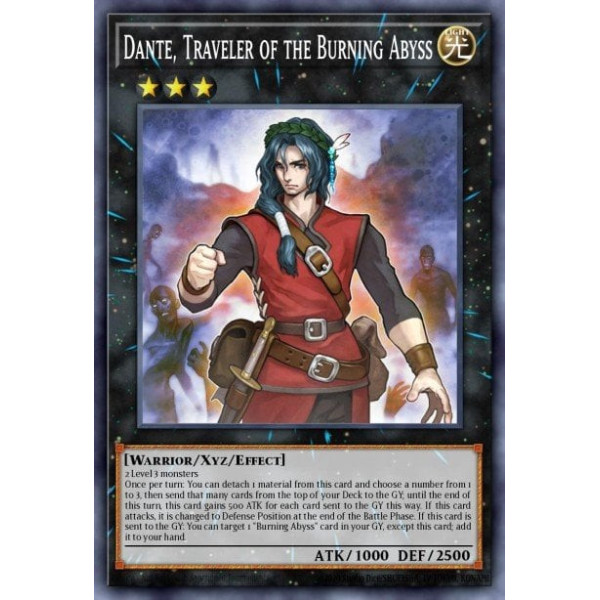 Dante, Traveler of the Burning Abyss - DUEA-EN085 - 1st Edition