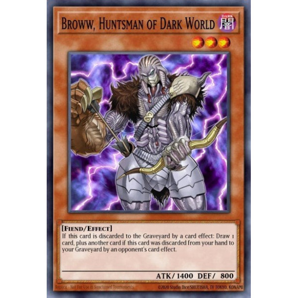 Broww, Huntsman of Dark World - EEN-EN021 - unlimited