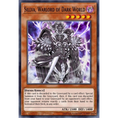 Sillva, Warlord of Dark World - DR04-EN083 - N/A