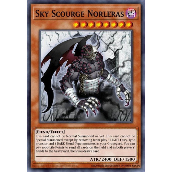Sky Scourge Norleras - FOTB-EN022 - unlimited