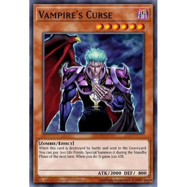Vampire's Curse - PTDN-EN090 - 1st Edition