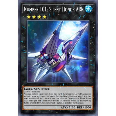 Number 101: Silent Honor ARK - LVAL-EN047 - 1st Edition