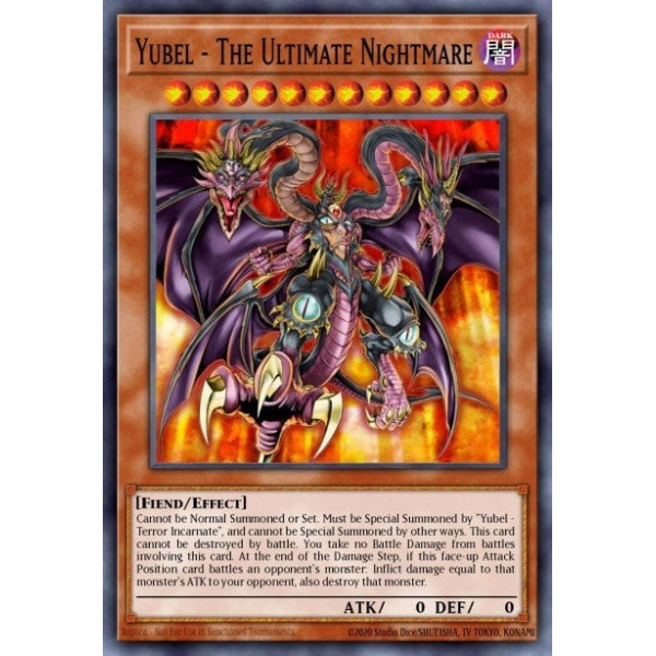 Yubel - The Ultimate Nightmare - LCGX-EN199 - 1st Edition