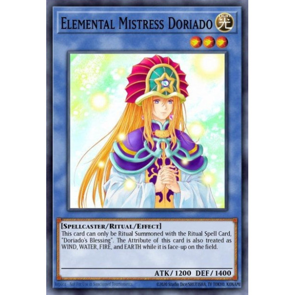 Elemental Mistress Doriado - TLM-EN034 - unlimited