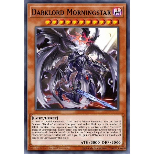 Darklord Morningstar - DESO-EN029 - 1st Edition