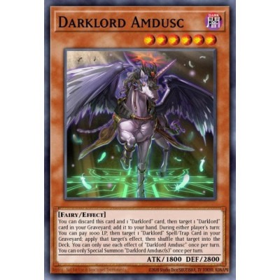 Darklord Amdusc - DESO-EN033 - 1st Edition