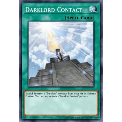 Darklord Contact - DESO-EN035 - 1st Edition