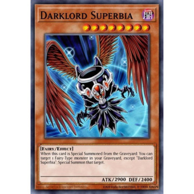 Darklord Superbia - LC02-EN005 - limited