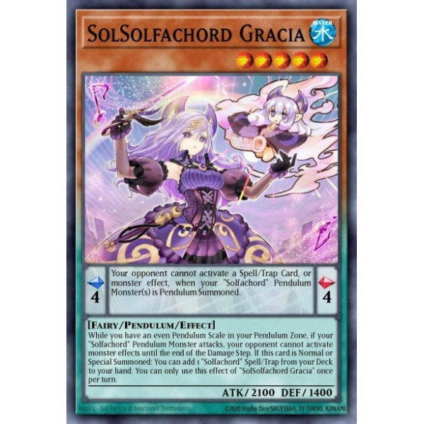 SolSolfachord Gracia - ANGU-EN018 - 1st Edition
